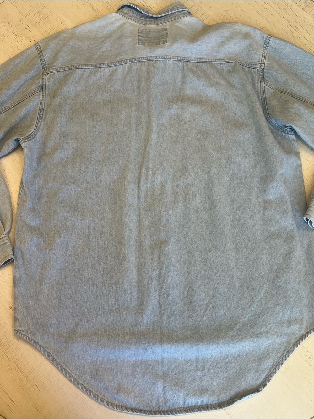Vintage Levi's Red Tab Light Blue Denim Shirt - Picture 9 of 9